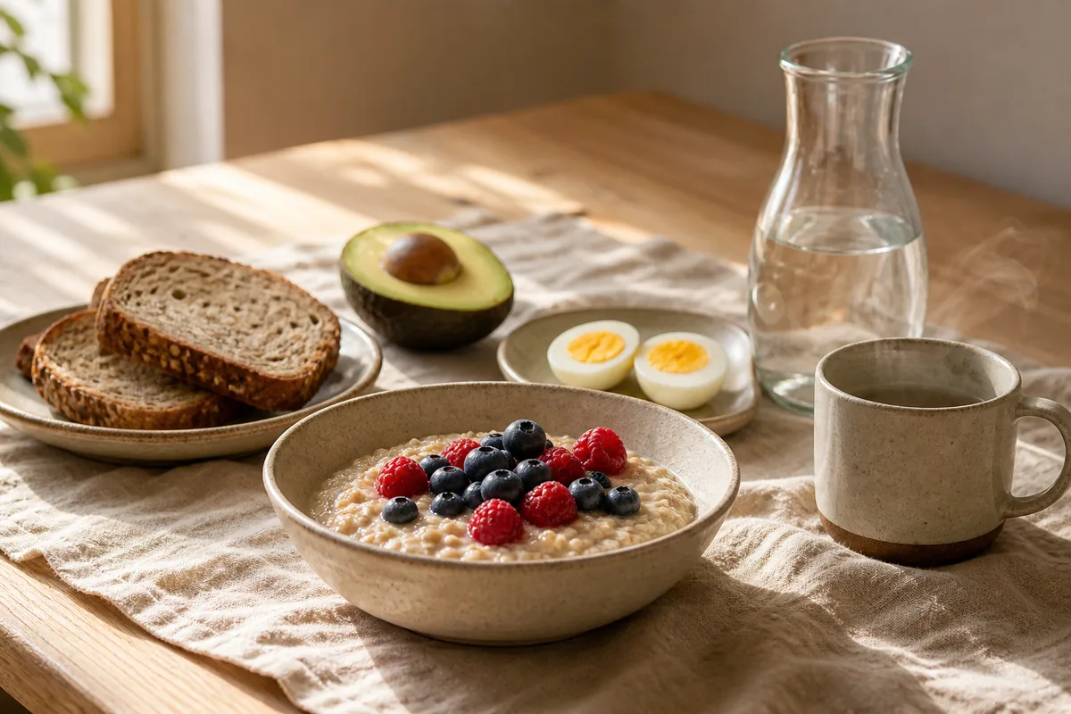 Rééquilibrage alimentaire petit déjeuner : quoi manger